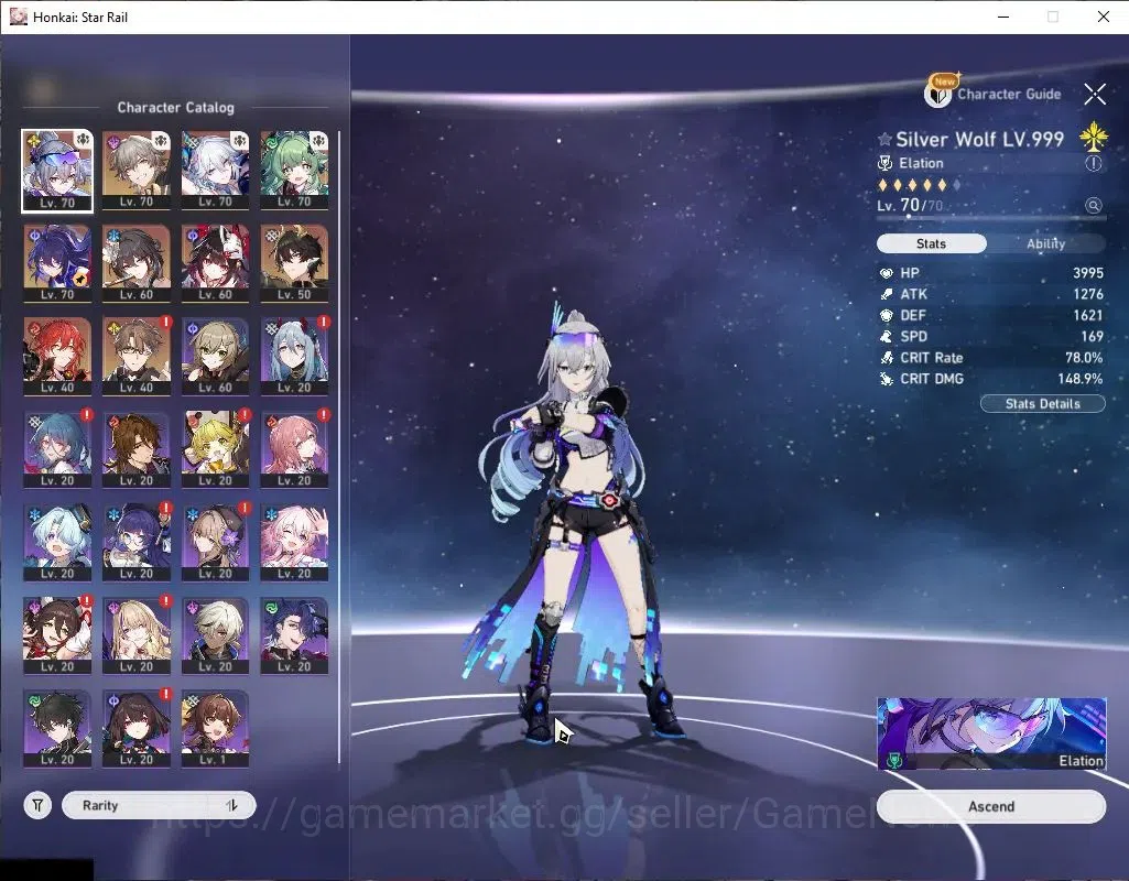 Honkai Star Rail Accounts Asia|TL 55|7 Limited|[SW 999]+Sign,Yao Guang,Spark image 4