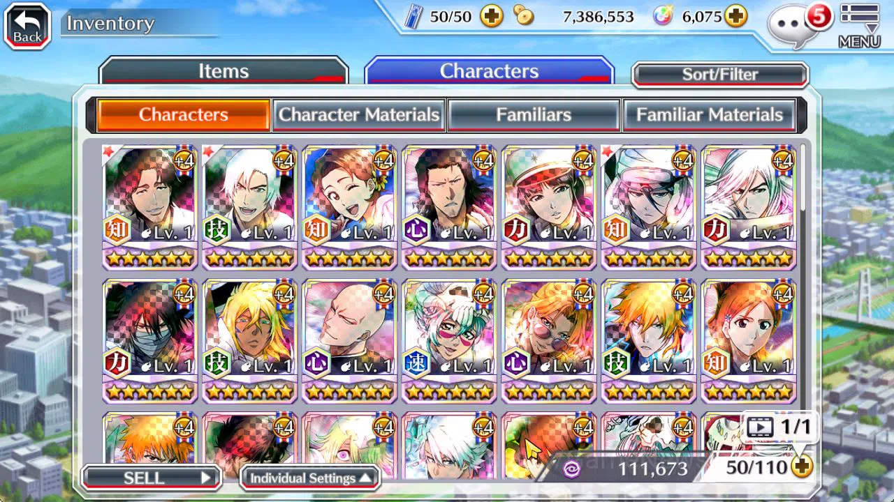 Bleach: Brave Souls Accounts Starter [GLOBAL]6K Orb+Fresh All Story|Shunsui,Jushiro Soul Reaper,Swimsuit25 Masaki,Fierce 11