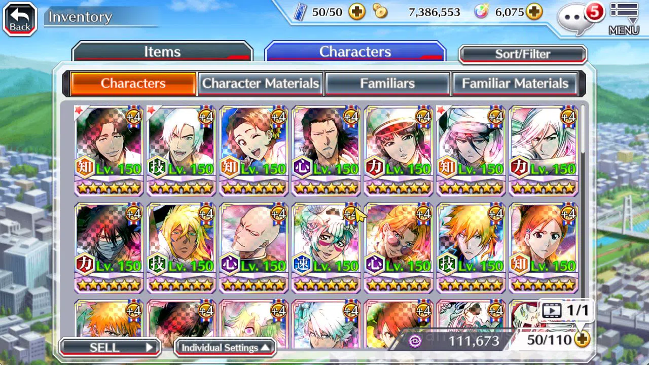Bleach: Brave Souls Accounts Starter [GLOBAL]6K Orb+Fresh All Story|Shunsui,Jushiro Soul Reaper,Swimsuit25 Masaki,Fierce 9