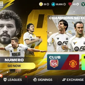 EA SPORTS FC Mobile Accounts FCM Value 117B/125 OVR with 3B Coins + 69k Shards|Full EVO(Dembele UTOTS,Cech Icon,Del Piero