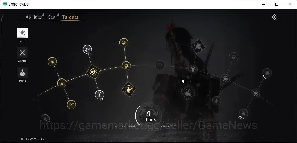 Where Winds Meet Accounts GLOBAL|Lv 75|GS 19K|33 LM+12 RM|Abys Conqueror|Pea image 12