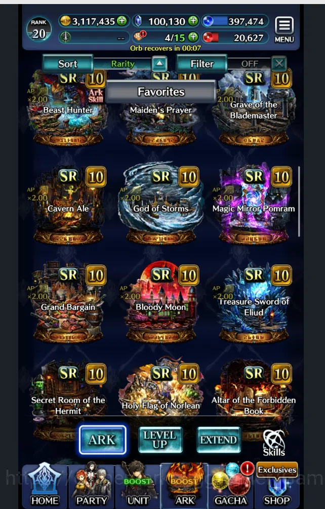 Last Cloudia Accounts Global|Rank 20| 100k Crystal + Collab Re:Zero + Ot image 4