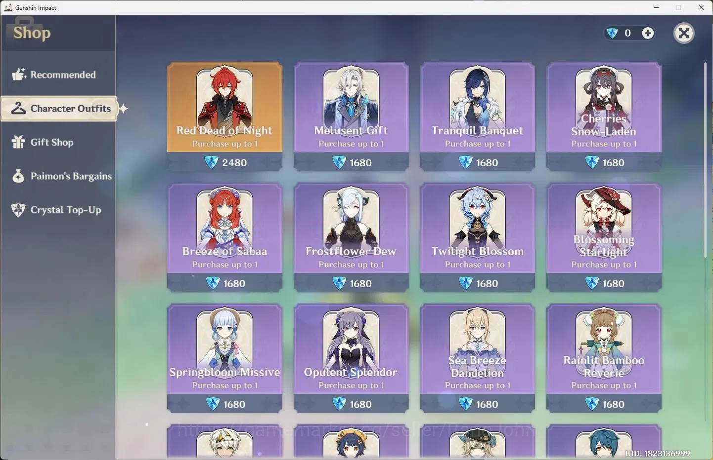 Genshin Impact Accounts ASIA | AR 45 | 3 Limit+2 Charstd | Lauma, Nefer, M image 5