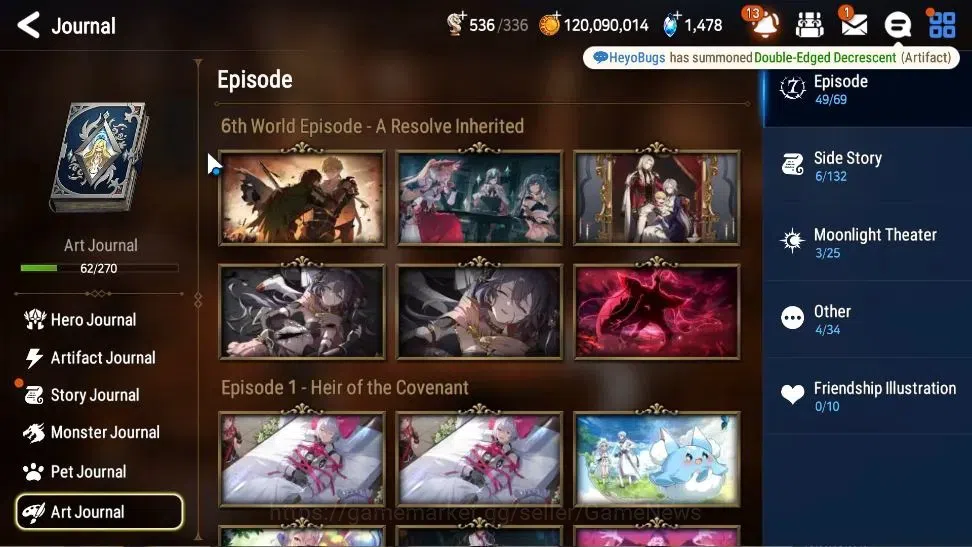 Epic Seven Accounts High-End Global Unverif|22 ML(NM Luna,Straze,EIlynav,BHwayoung,etc)+Ab Fumyr,Rinak,Etc|Abyss F 36|Auto W 14