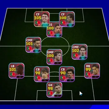 eFootball Accounts Legends & Iconic Players Android|NationalTeamPack Portugal'26|Epic Cristiano Ronaldo,Steven
