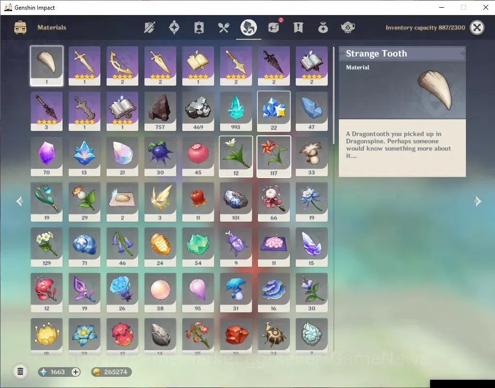 Genshin Impact Accounts ASIA|Ready Gacha 1,6K Primo|AR 59|11 Limited+8 (*5 image 11