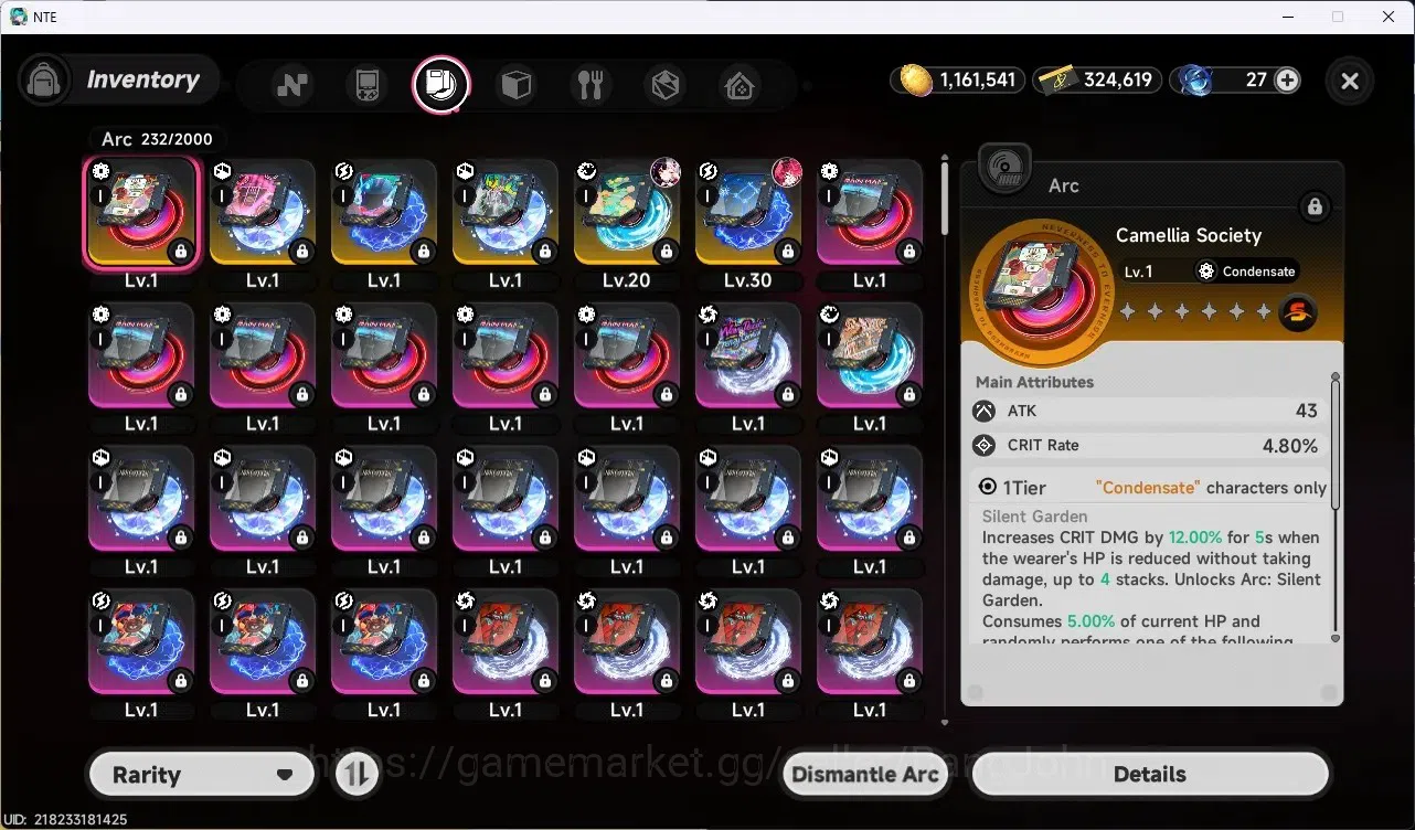 Neverness to Everness Accounts SEA|Lv.17|3 S-Class [Lacrimosa+Sign,Nanally],Sakir image 9