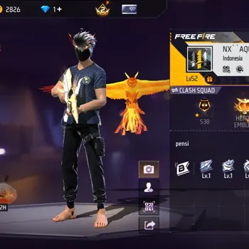 Free Fire Accounts Indonesia|3 Evo Gun:[M4A1,MP5,AK47]|M1887-MambaGnaw|BunnyBackpack&BunnyMastermind|Check SS FF966B