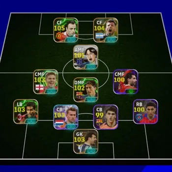 eFootball Accounts Legends & Iconic Players COLECTIVE 3180+ | ASET COIN 550, D BERBETOV x S AGUERO x S GERARD x