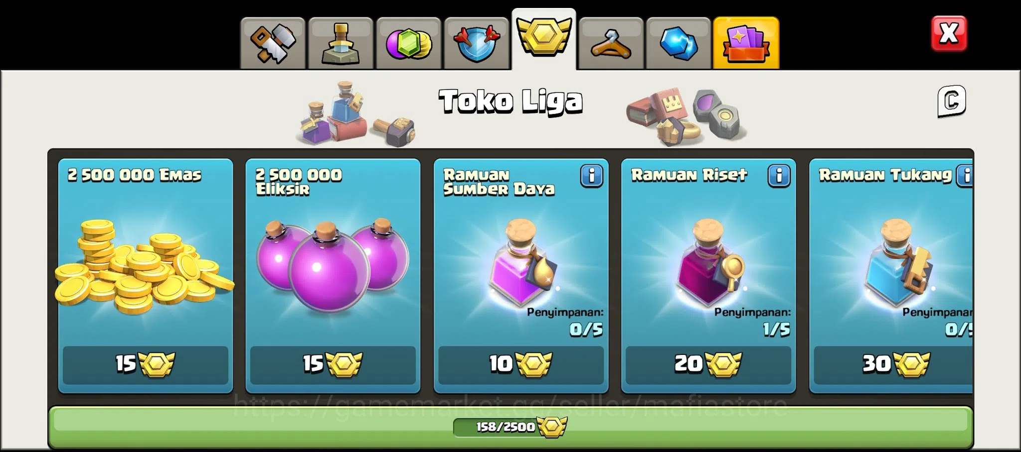 Clash of Clans Accounts High-End TH15 Lv207, Lv94 AQ, 90 BK, 68 GW, 43 RC, image 18