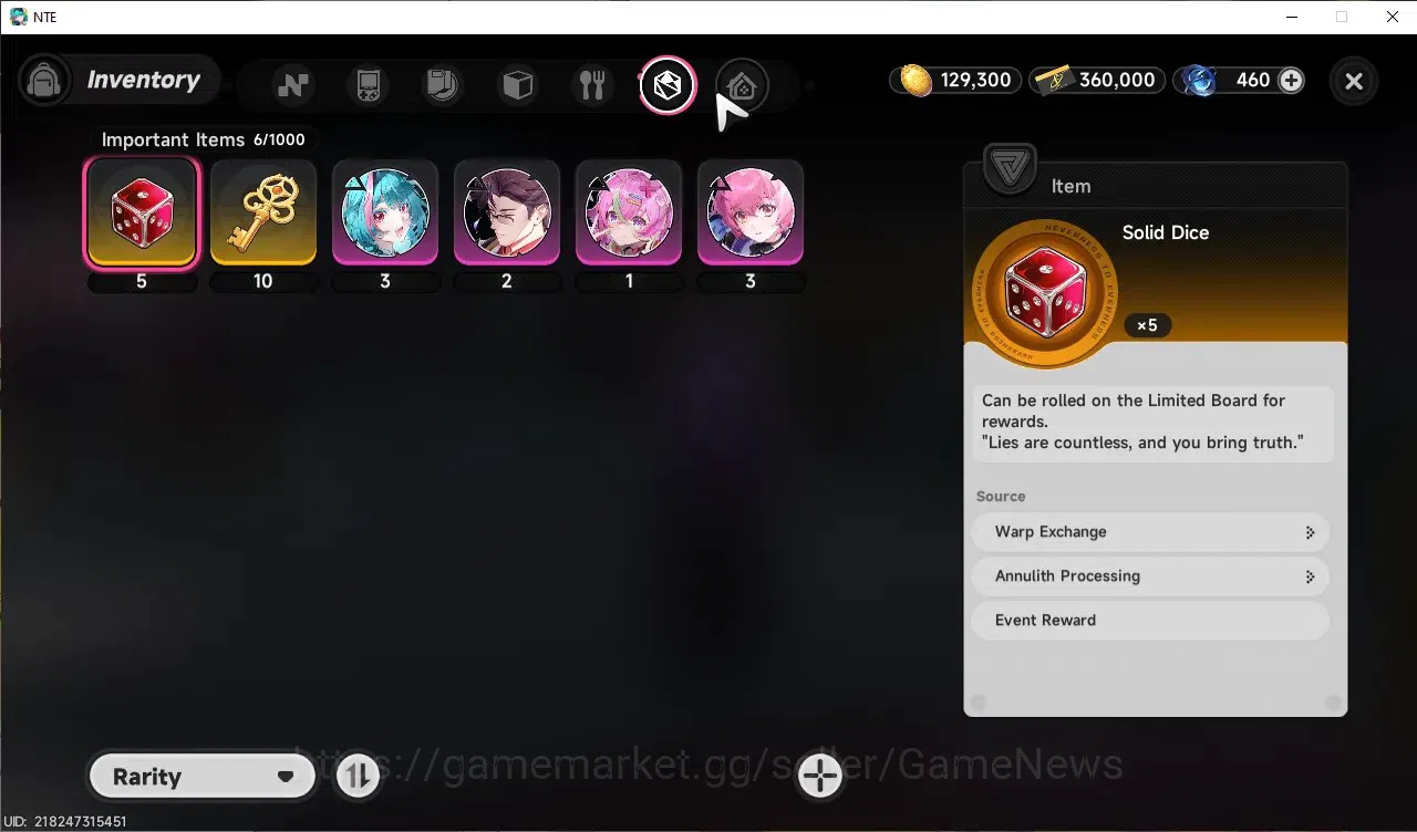Neverness to Everness Accounts GLOBAL SEA|HL 3|3 SSR (Lacrimosa+Sign,Hotori),Fadi image 12