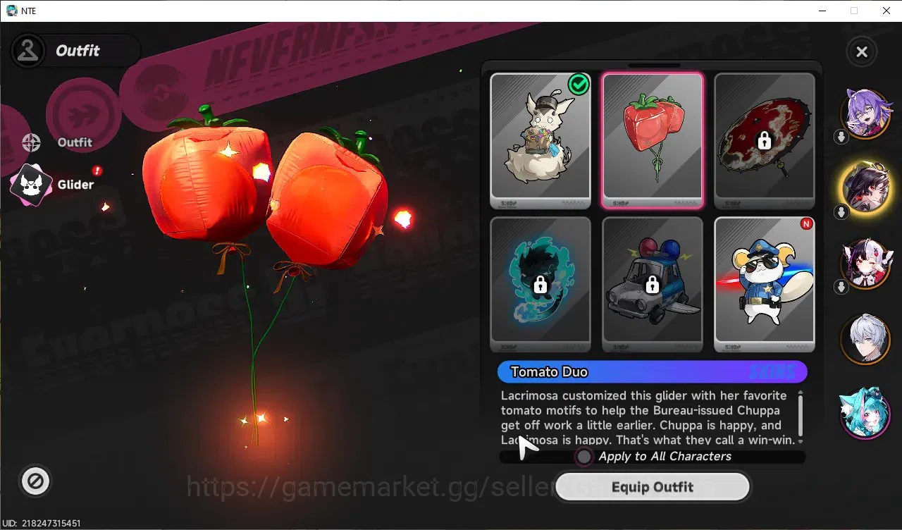 Neverness to Everness Accounts GLOBAL SEA|HL 3|3 SSR (Lacrimosa+Sign,Hotori),Fadi image 2