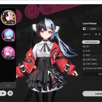 Neverness to Everness Accounts GLOBAL SEA|HL 3|3 SSR (Lacrimosa+Sign,Hotori),Fadi image 1