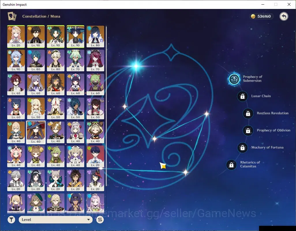 Genshin Impact Accounts ASIA|AR 55|6 Limited + 3 (*5Weap)|[Xiao,Yelan]+Sig image 10