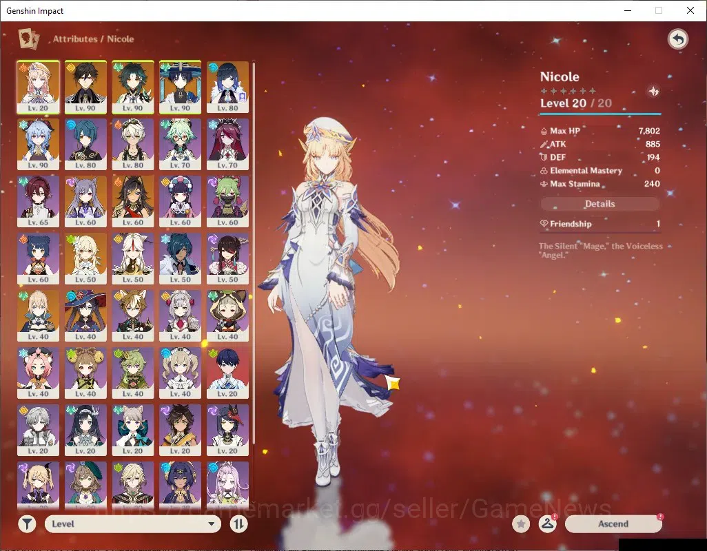 Genshin Impact Accounts ASIA|AR 55|6 Limited + 3 (*5Weap)|[Xiao,Yelan]+Sig image 3