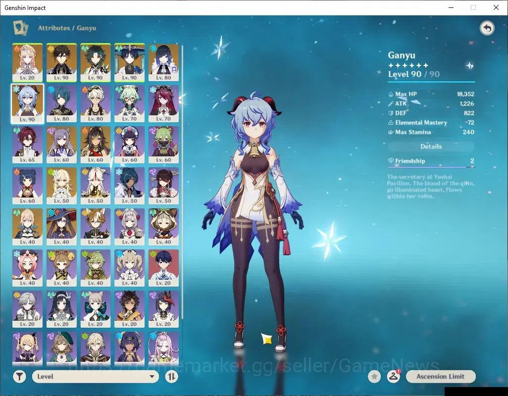Genshin Impact Accounts ASIA|AR 55|6 Limited + 3 (*5Weap)|[Xiao,Yelan]+Sig image 8