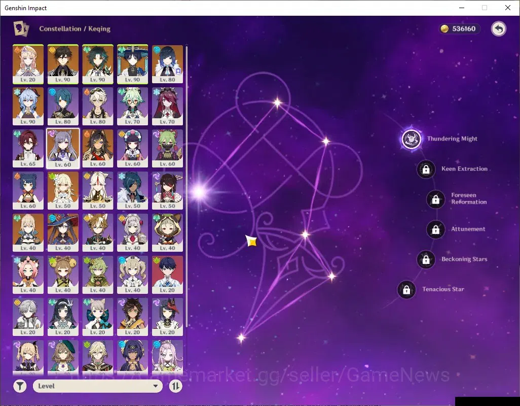 Genshin Impact Accounts ASIA|AR 55|6 Limited + 3 (*5Weap)|[Xiao,Yelan]+Sig image 9