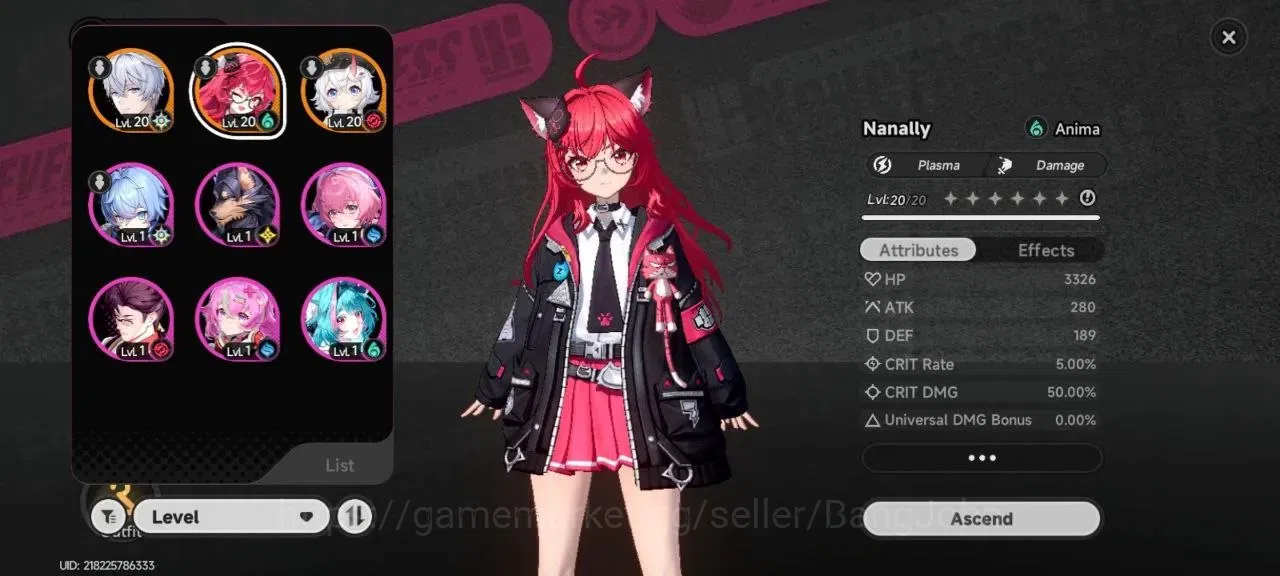Neverness to Everness Accounts EU | Starter Lv 8 | 1 SSR (Sakiri)+ 7 SR + Glider  image 11
