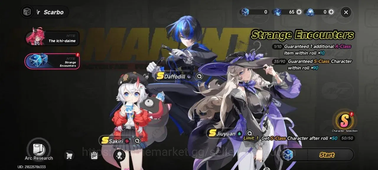 Neverness to Everness Accounts EU | Starter Lv 8 | 1 SSR (Sakiri)+ 7 SR + Glider  image 3