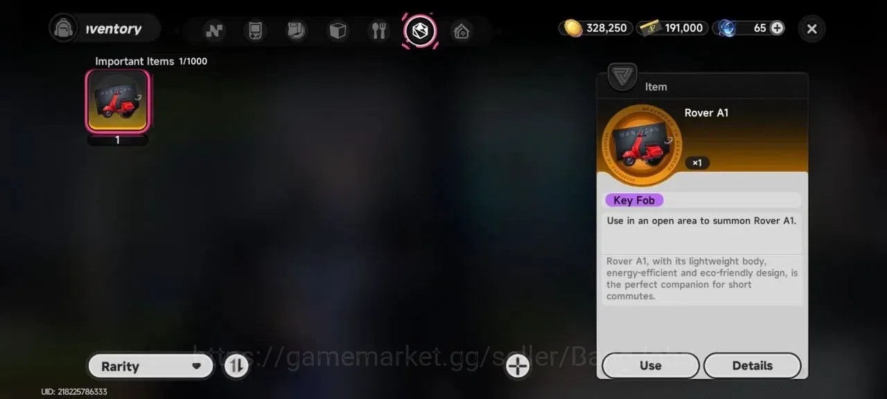 Neverness to Everness Accounts EU | Starter Lv 8 | 1 SSR (Sakiri)+ 7 SR + Glider  image 5
