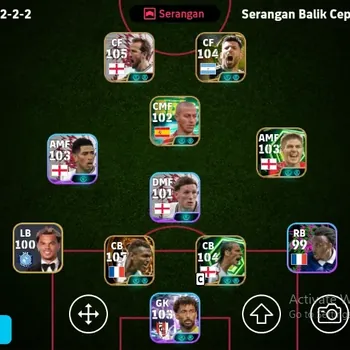 eFootball Accounts Legends & Iconic Players Android|PW 3181|BIGT MarcelDesailly,EPIC HarryKane Aguero Gerrard Ferdinand