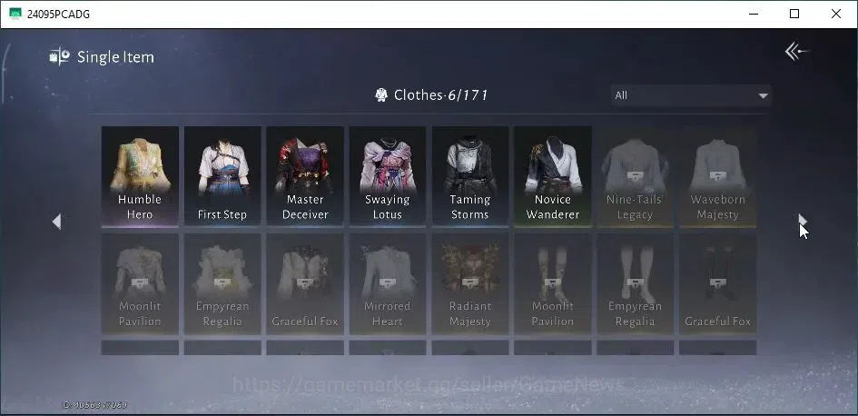Where Winds Meet Accounts GLOBAL|Lv 72|GS 11K|2 Harmonic Core +15 Lingering image 11