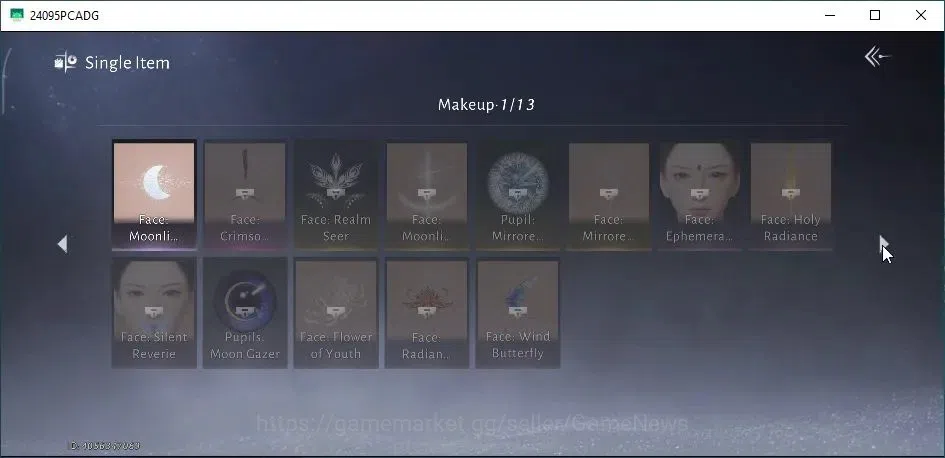 Where Winds Meet Accounts GLOBAL|Lv 72|GS 11K|2 Harmonic Core +15 Lingering image 15