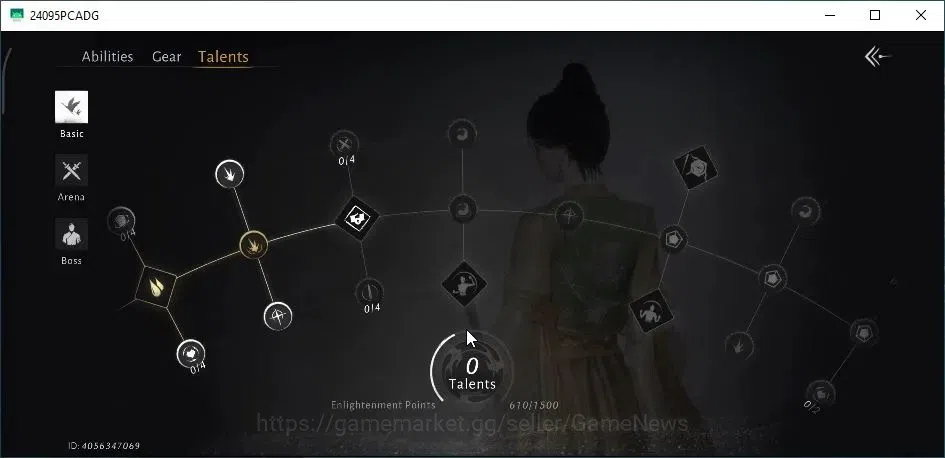 Where Winds Meet Accounts GLOBAL|Lv 72|GS 11K|2 Harmonic Core +15 Lingering image 8