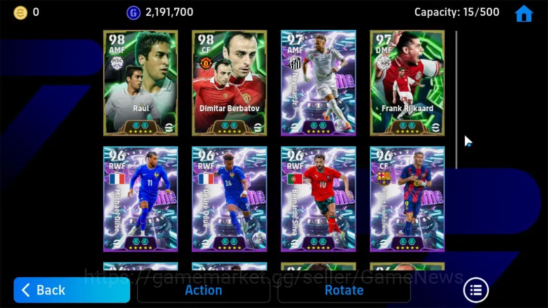 eFootball Accounts Android|PackBarca ManagerXabi|Epic Raul,Dimitar Be image 10