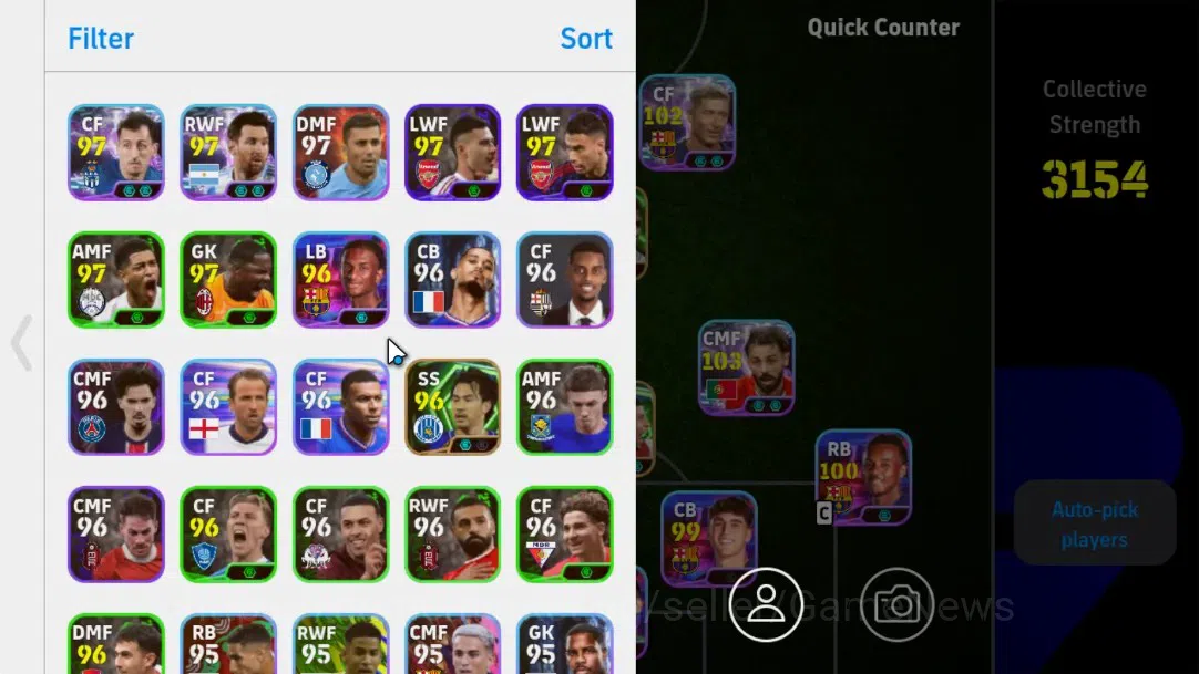 eFootball Accounts Android|PackBarca ManagerXabi|Epic Raul,Dimitar Be image 2