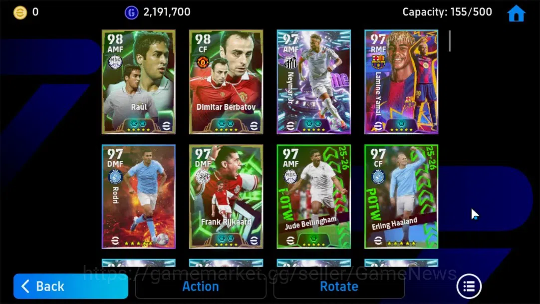 eFootball Accounts Android|PackBarca ManagerXabi|Epic Raul,Dimitar Be image 5