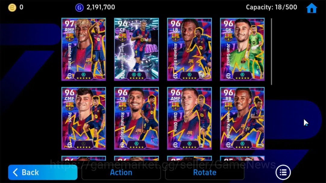 eFootball Accounts Android|PackBarca ManagerXabi|Epic Raul,Dimitar Be image 7