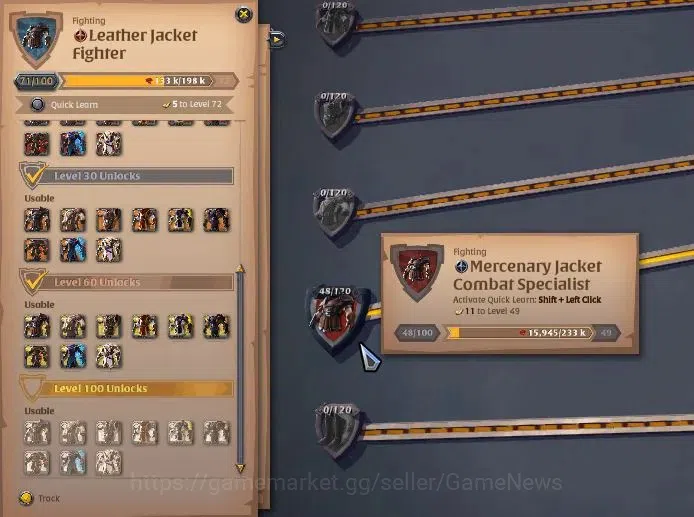 Albion Online Accounts ASIA | 2,59M Total Fame - 8,26M Silver | T8 Ore Mi image 6