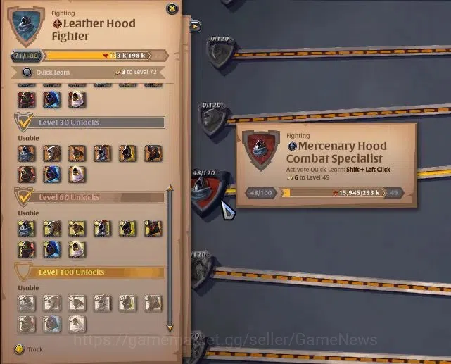 Albion Online Accounts ASIA | 2,59M Total Fame - 8,26M Silver | T8 Ore Mi image 7