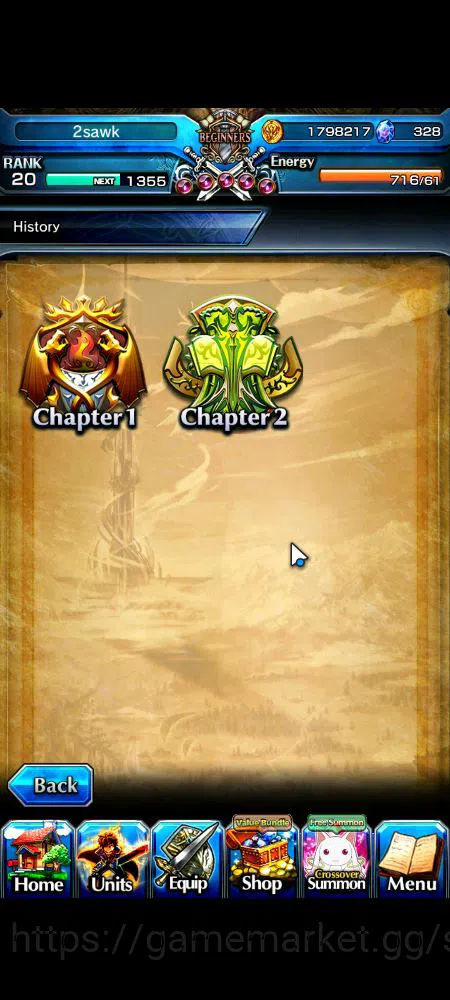 Grand Summoners Accounts Starter Global|Rank 20|6 Ascend|Emiya,Summer Miyu,Kirisame,Chloe,Halloween Charlotte,Orvell D.Gran 3