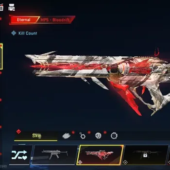Blood Strike Accounts Collab Skin Asia|2 Eternal MP5 Bloodrift Lv4,MP7 Tidesong Lv2|Collab AOT M4A1,Female Titan|10 Ultra