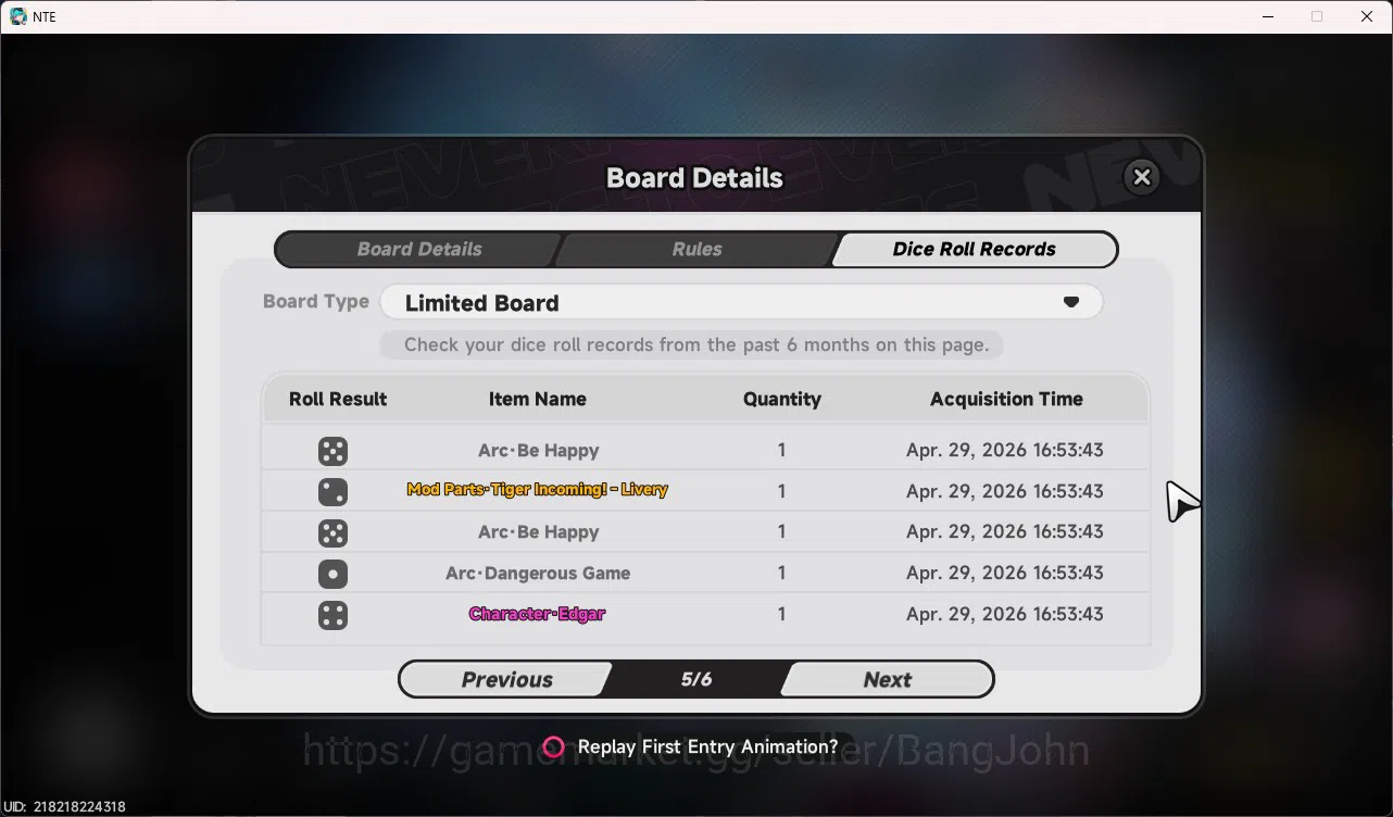 Neverness to Everness Accounts EU | Starter Lvl 3 | 1 S Nanally + 5 A Char + Car image 9