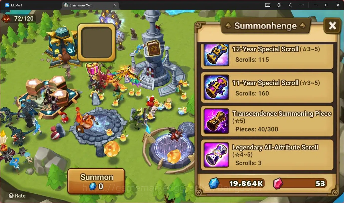 Summoners War: Sky Arena Accounts GLOBAL | NB 5 TESHAR,Starter Gacha 115 12Y+160 11Y image 3