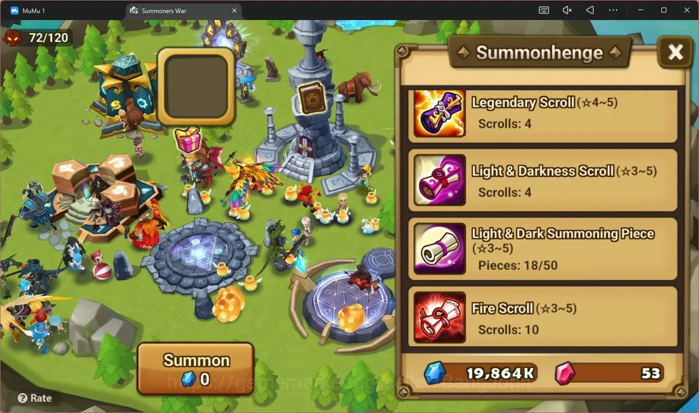 Summoners War: Sky Arena Accounts GLOBAL | NB 5 TESHAR,Starter Gacha 115 12Y+160 11Y image 4