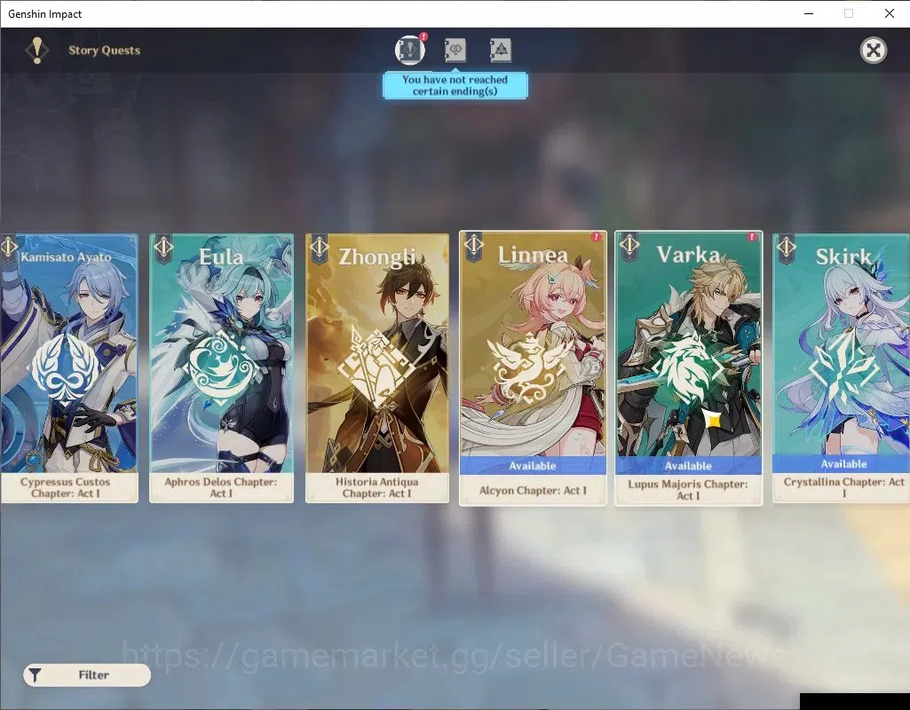 Genshin Impact Accounts ASIA|AR 55|6 Limited+1(*5Weapon)|Columbina,Durin,Y image 12