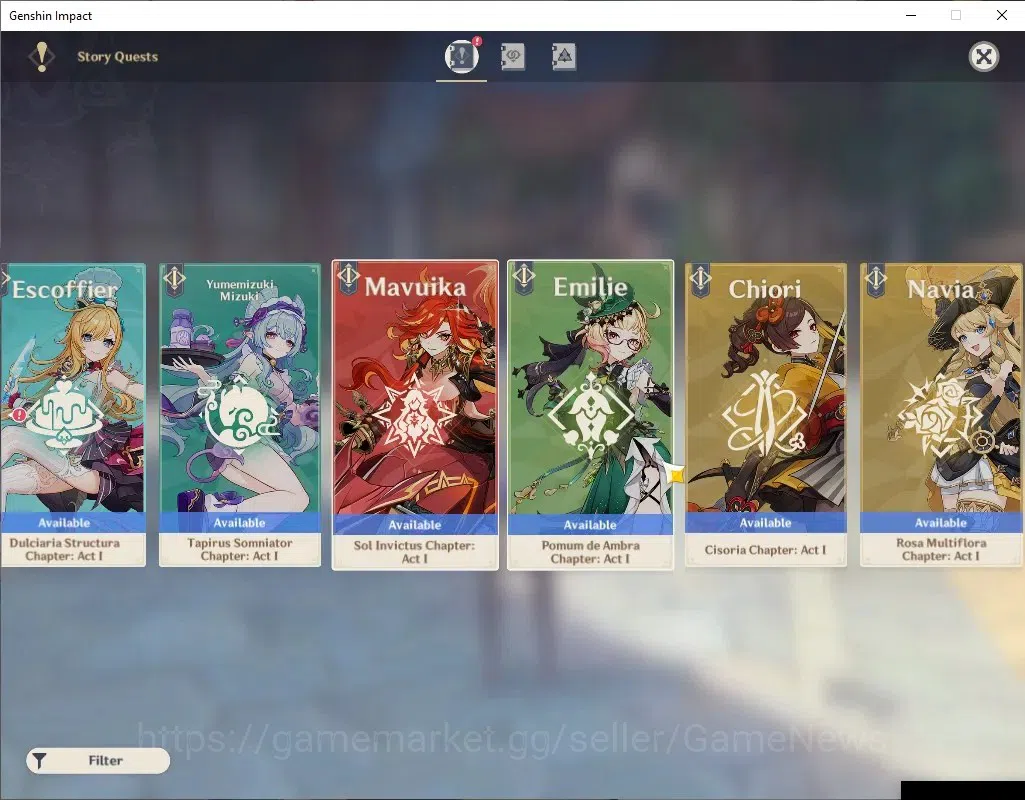 Genshin Impact Accounts ASIA|AR 55|6 Limited+1(*5Weapon)|Columbina,Durin,Y image 13