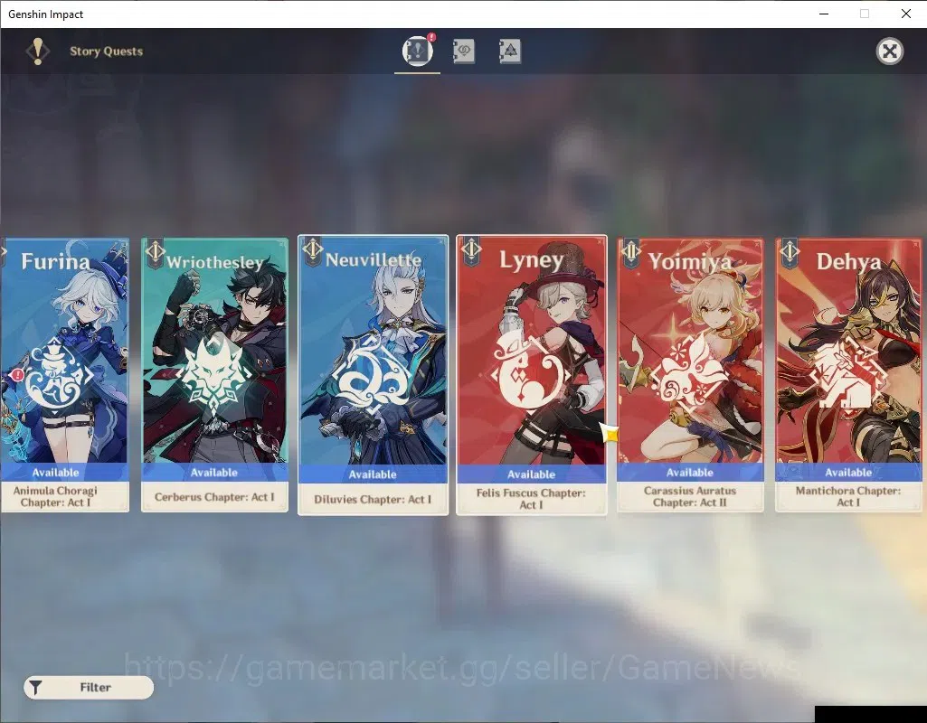 Genshin Impact Accounts ASIA|AR 55|6 Limited+1(*5Weapon)|Columbina,Durin,Y image 14