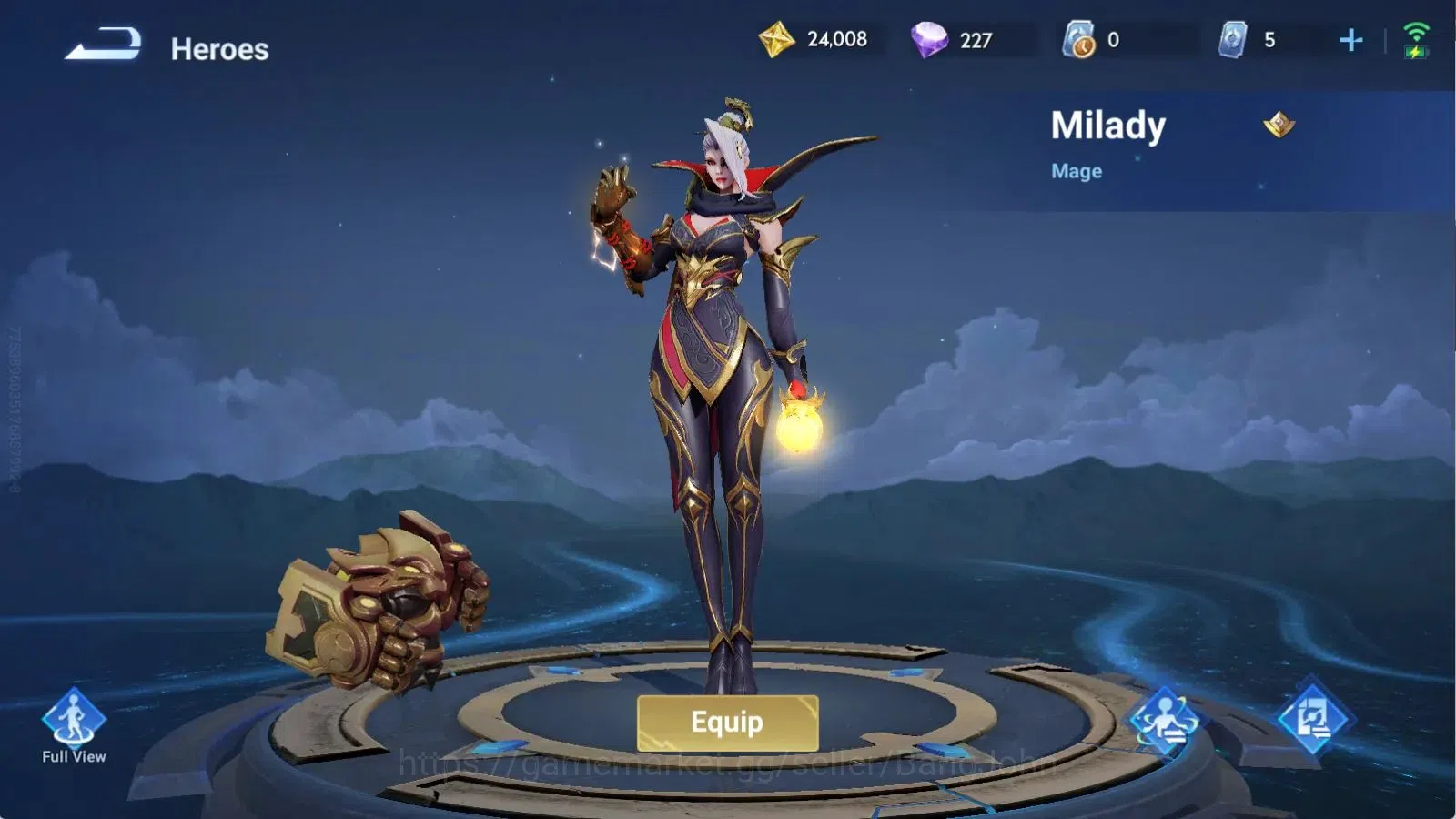 Honor of Kings Accounts Global | 14H 4S | Legend Skin Selection Chest (Di  image 2