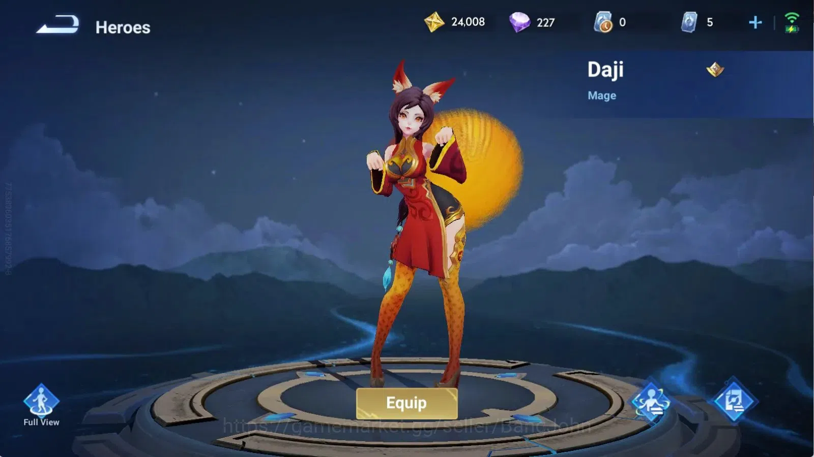 Honor of Kings Accounts Global | 14H 4S | Legend Skin Selection Chest (Di  image 3