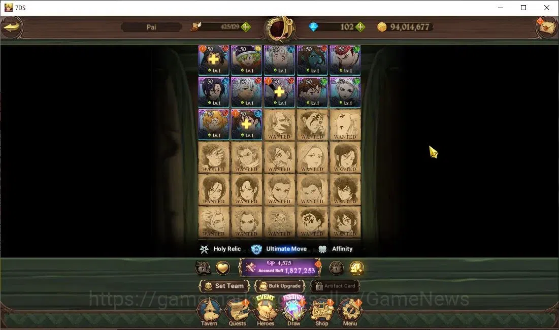 The Seven Deadly Sins: Grand Cross Accounts Global|1,8M CC|32 LS+102 DM|2 LR+11 UR|Brunhild,N  image 8