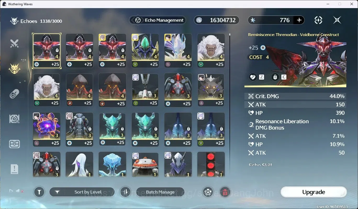 Wuthering Waves Accounts SEA|UL 51|Rank 6|2 Char Limited [Hiyuki R6,Mornye] image 12
