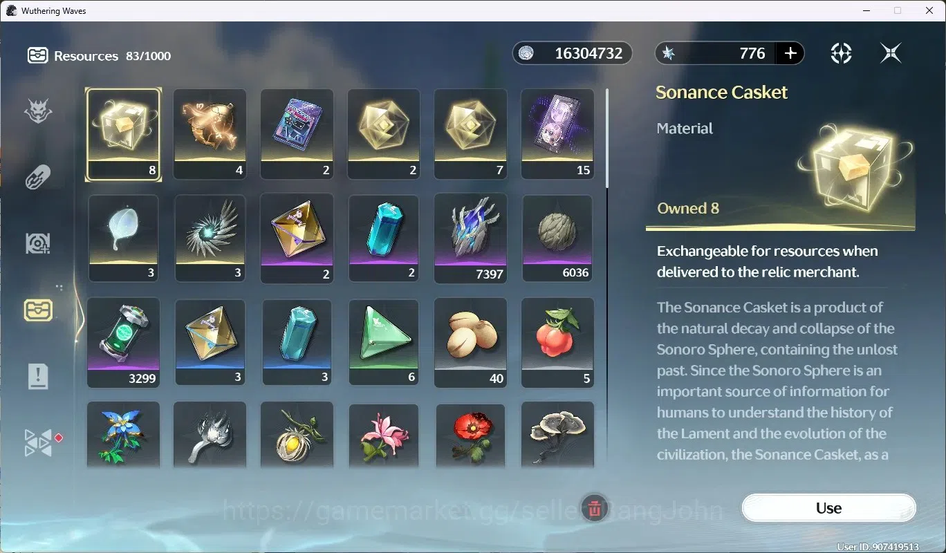 Wuthering Waves Accounts SEA|UL 51|Rank 6|2 Char Limited [Hiyuki R6,Mornye] image 15