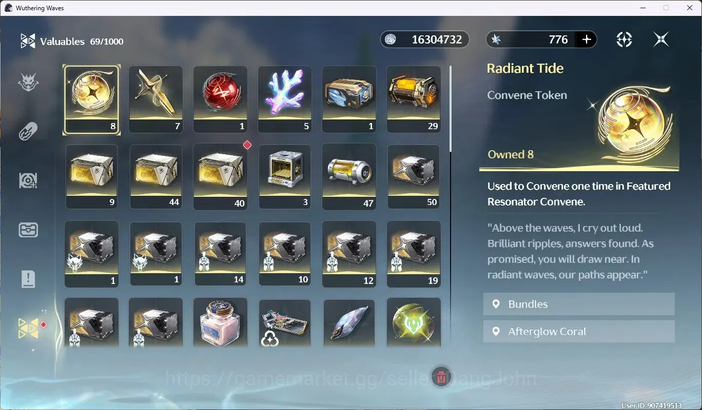 Wuthering Waves Accounts SEA|UL 51|Rank 6|2 Char Limited [Hiyuki R6,Mornye] image 17