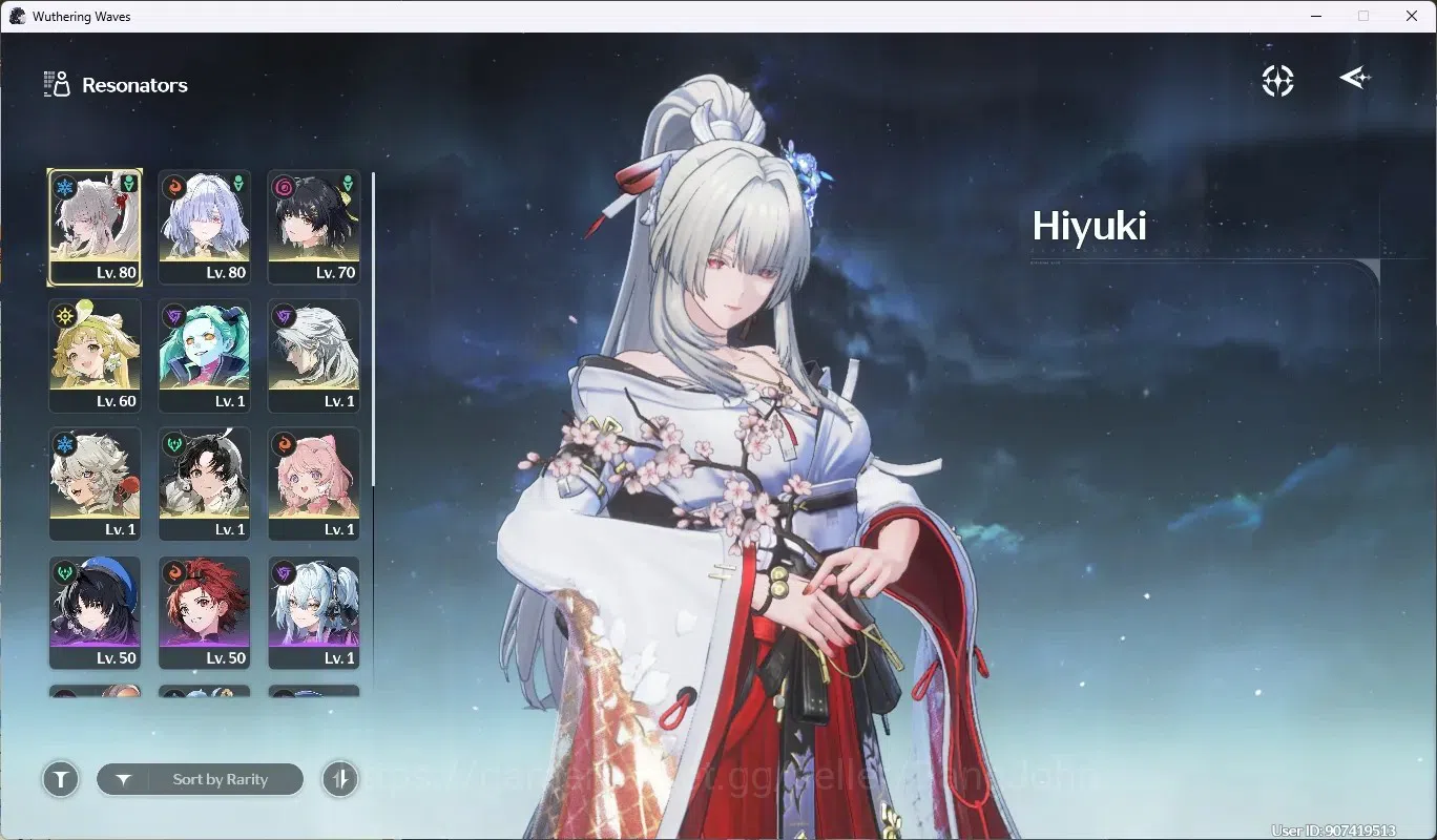 Wuthering Waves Accounts SEA|UL 51|Rank 6|2 Char Limited [Hiyuki R6,Mornye] image 2