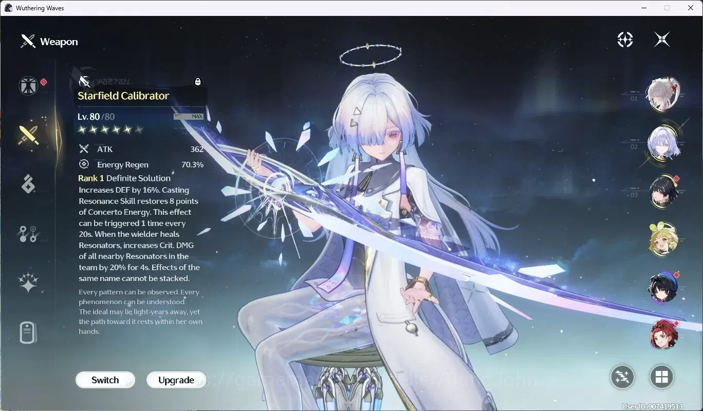 Wuthering Waves Accounts SEA|UL 51|Rank 6|2 Char Limited [Hiyuki R6,Mornye] image 6